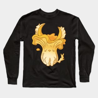 Mushroom Cat - Chanterelle Long Sleeve T-Shirt